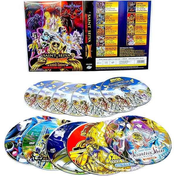 Saint Seiya Classic Movie Collection [Blu-ray]: Amazon.co.uk: DVD